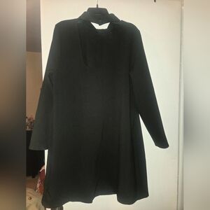 Kahlana Barfield Jones Future Collective Open Back Little Black Dress